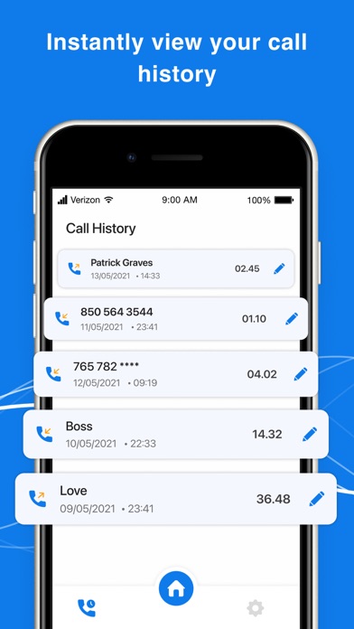 Phone Call Recorder Tapeacall screenshot 4