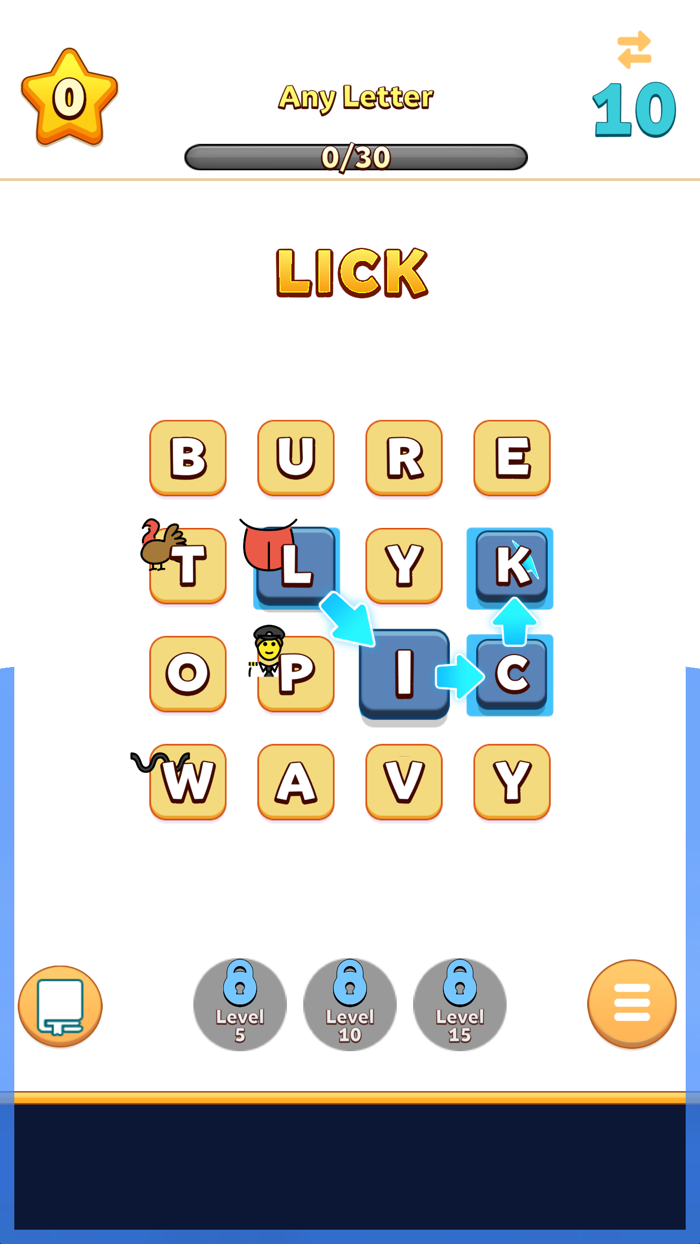 Words King Type Em All