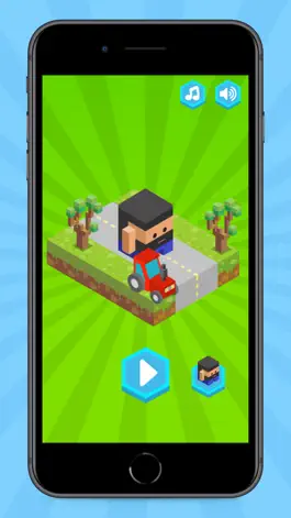 Game screenshot Crossy Blocky: Cross The Road apk