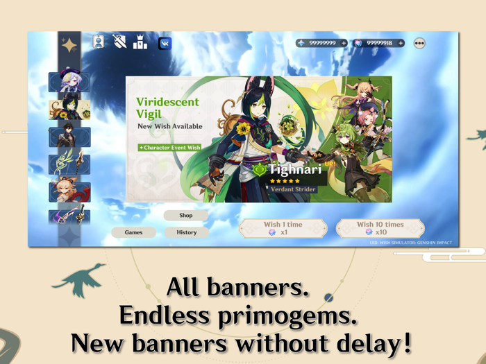 Wish Simulator Genshin Impact