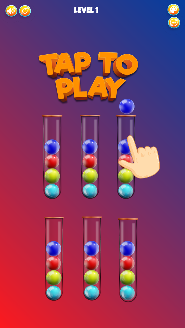 Color Ball Sort It 3d Sortpuz