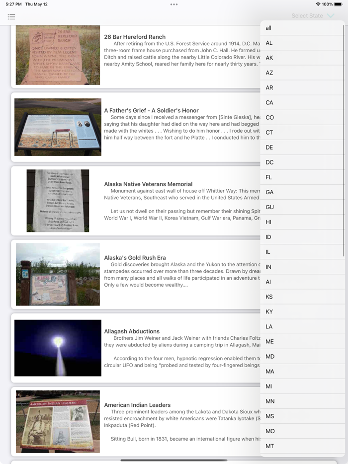 Historical Markers - USA