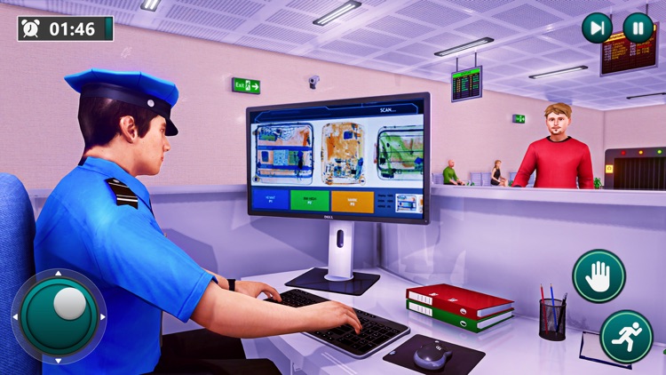 Airport Security Scanner 3D