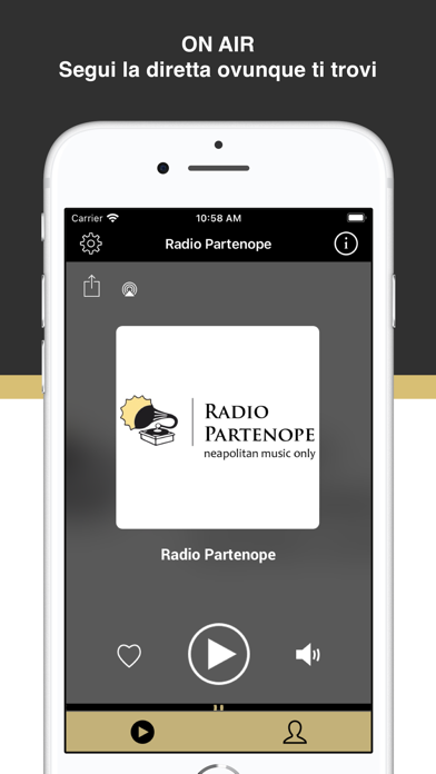 Radio Partenope screenshot 2