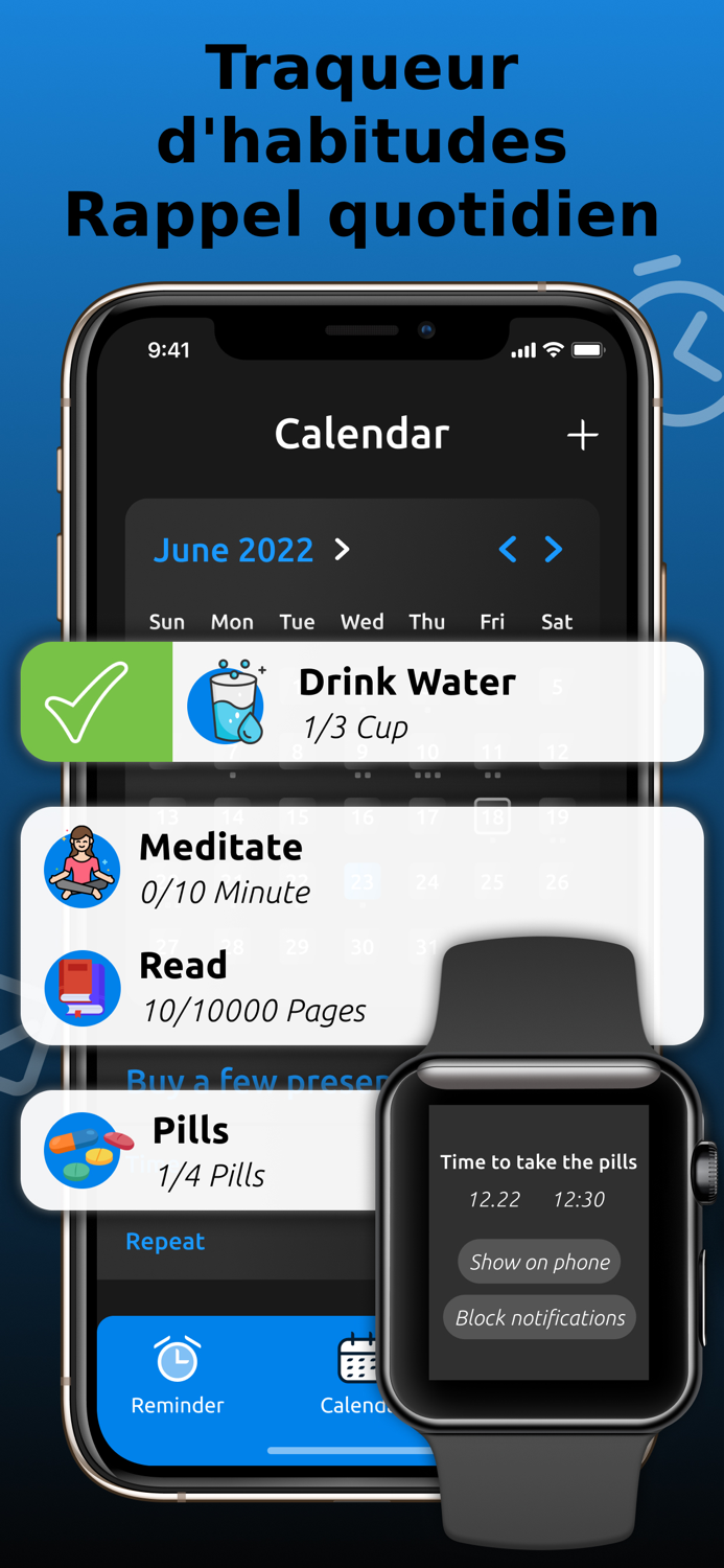 Alarme de Rappel Planificateur