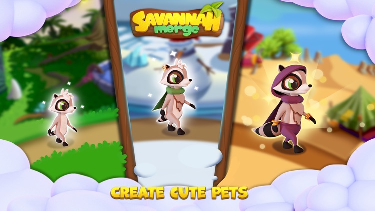 Savannah Merge: Animal Island screenshot-4