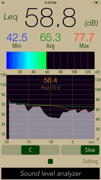 Sound Level Analyzer Lite screenshot 3