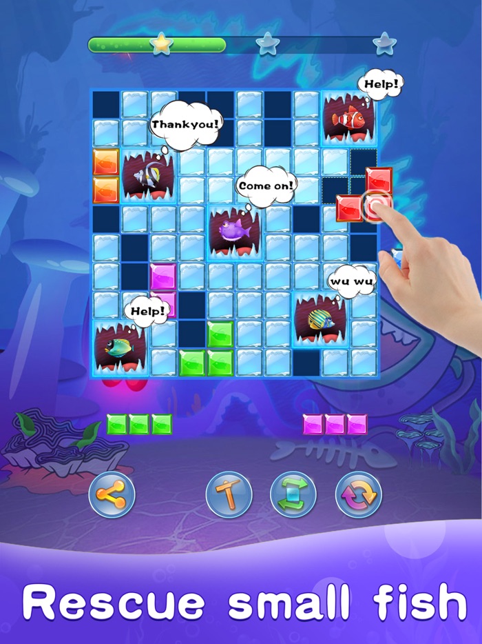 Block Puzzle  Fish Sort