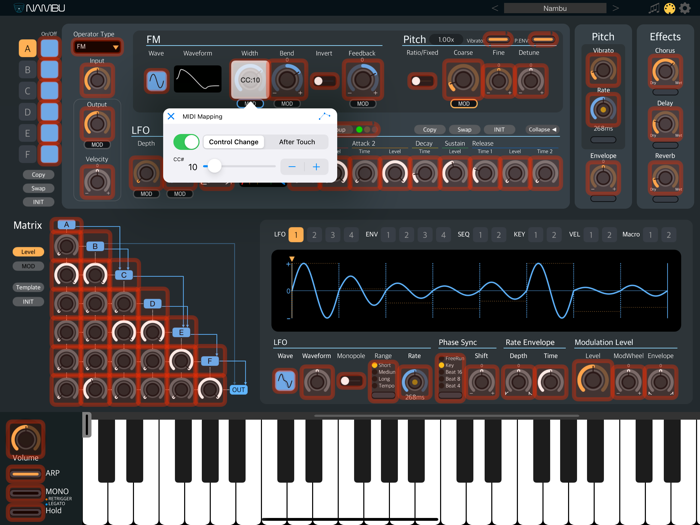 Nambu - AUv3 Plugin Synth