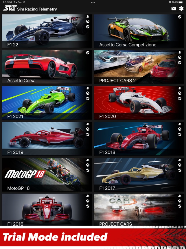 Racing Telemetry en App Store