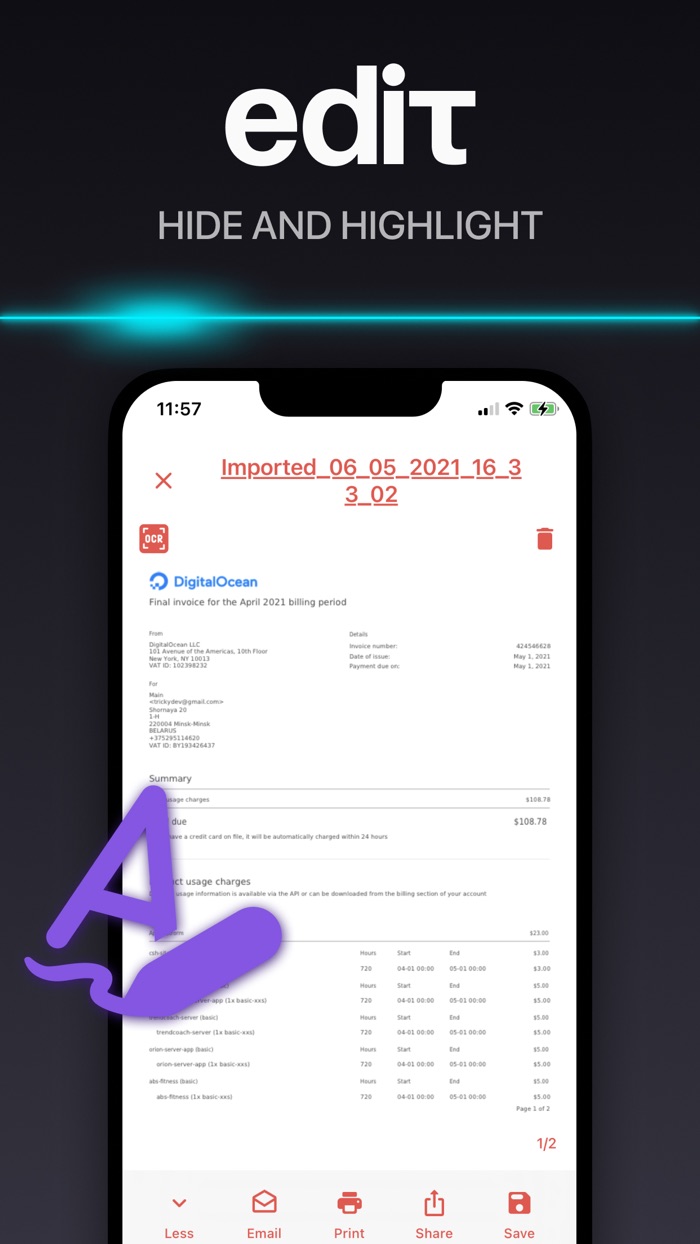 Doc Master PDF Scanner Editor