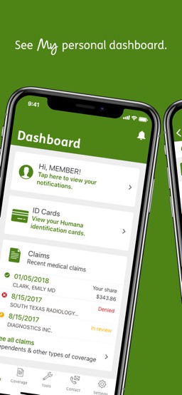 MyHumana app screenshot