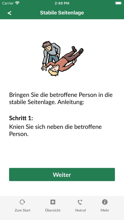 Erste Hilfe Guide
