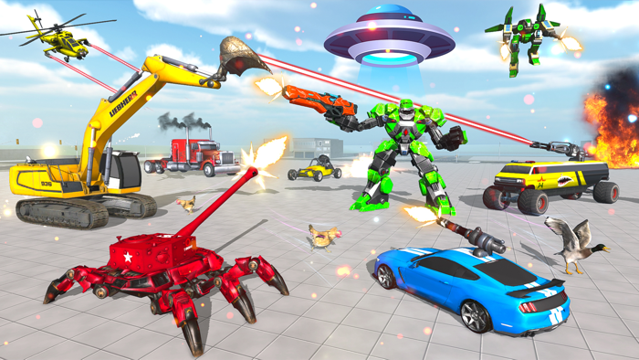 Multi Mech Robot Game