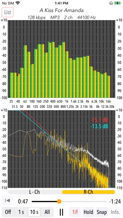 Music Frequency Analyzer screenshot-3