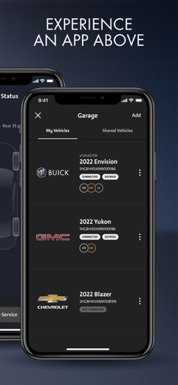 myBuick app screenshot
