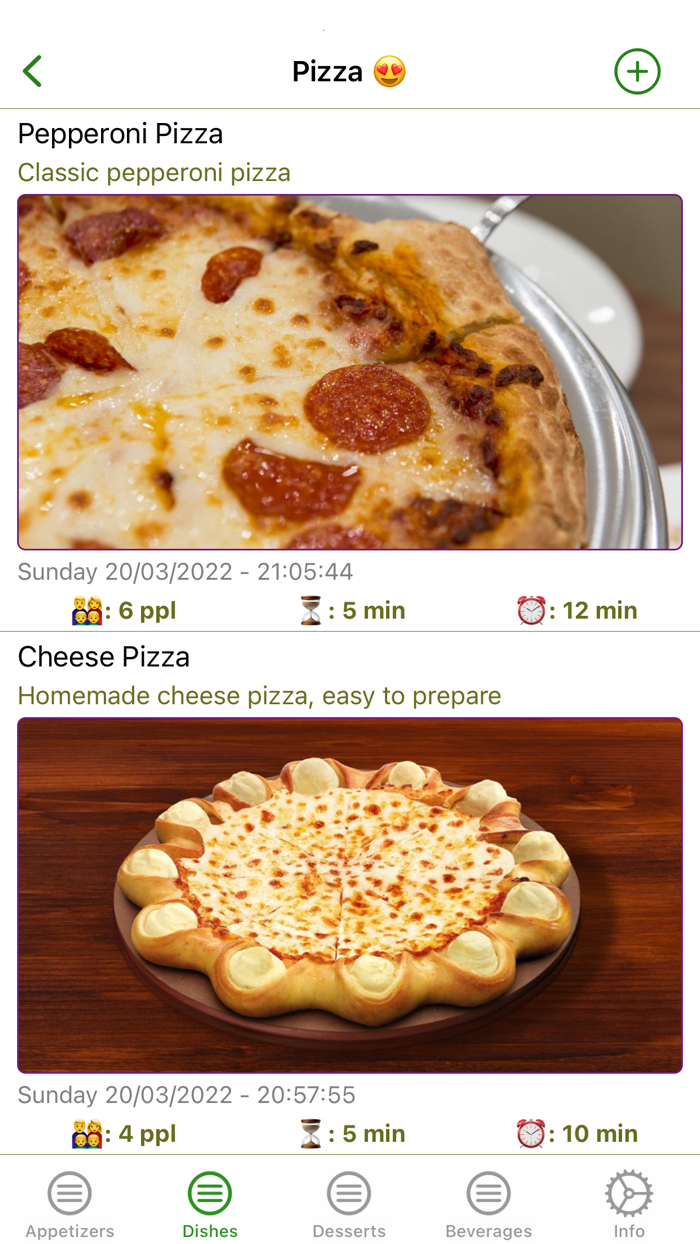 My Recipes Create and Share