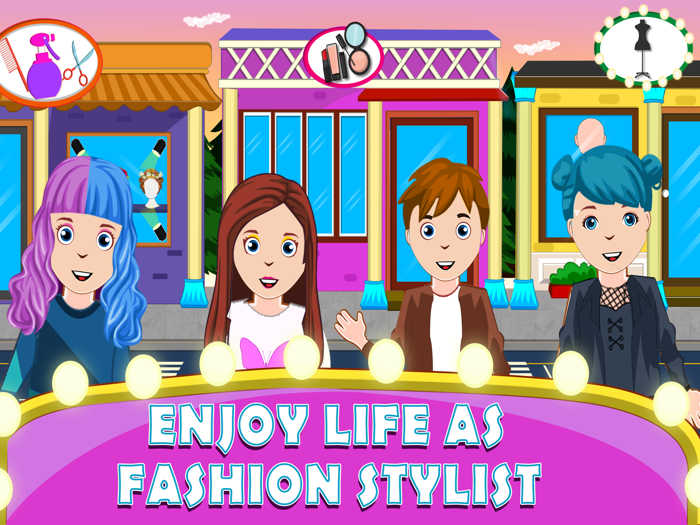 Pretend Town Girls Hair Salon