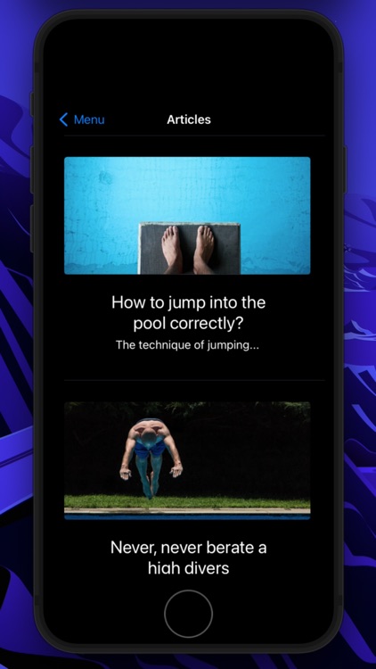 Pool diving training program screenshot-3