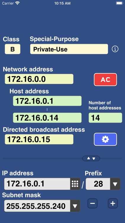 IP Keypad - Subnet Calculator screenshot-0