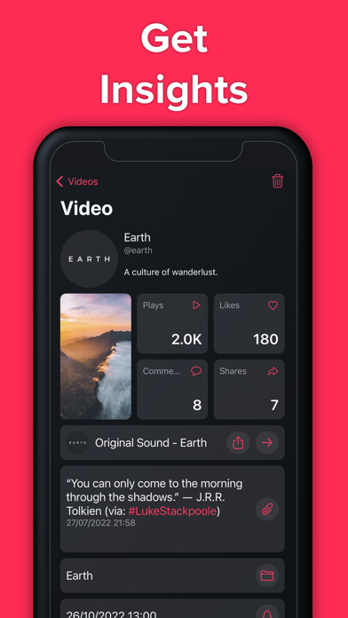 TikSave - Video Planner Screenshot