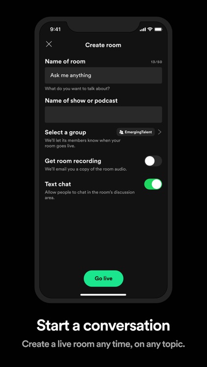 Spotify Live screenshot-3