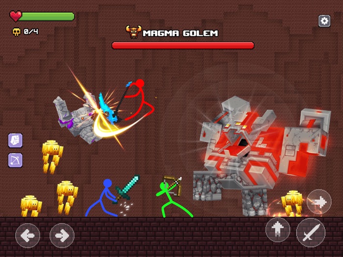 Stickman Fight Craft Adventure