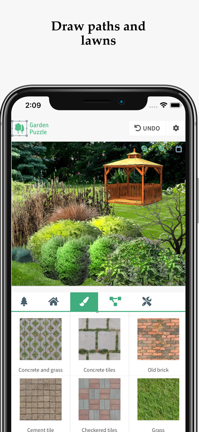 GardenPuzzle - Plan a Garden