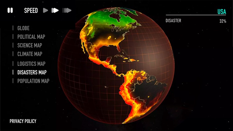 Globe Planet 3D - Earth Map