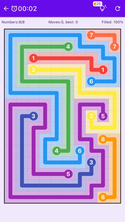 NumberLink-Dots Connect Puzzle screenshot-6