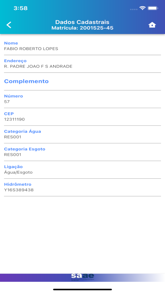 SAAE Jacarei - Agencia virtual