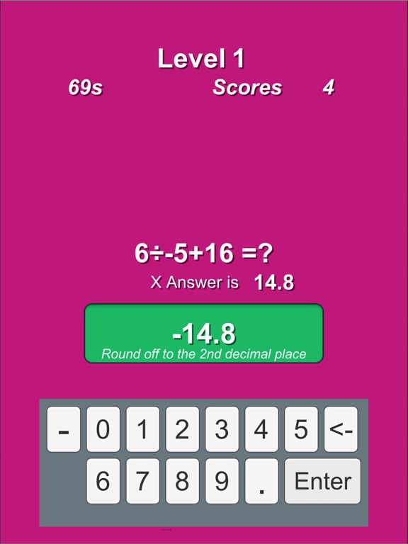 Tok Tok Math Challenge screenshot 14