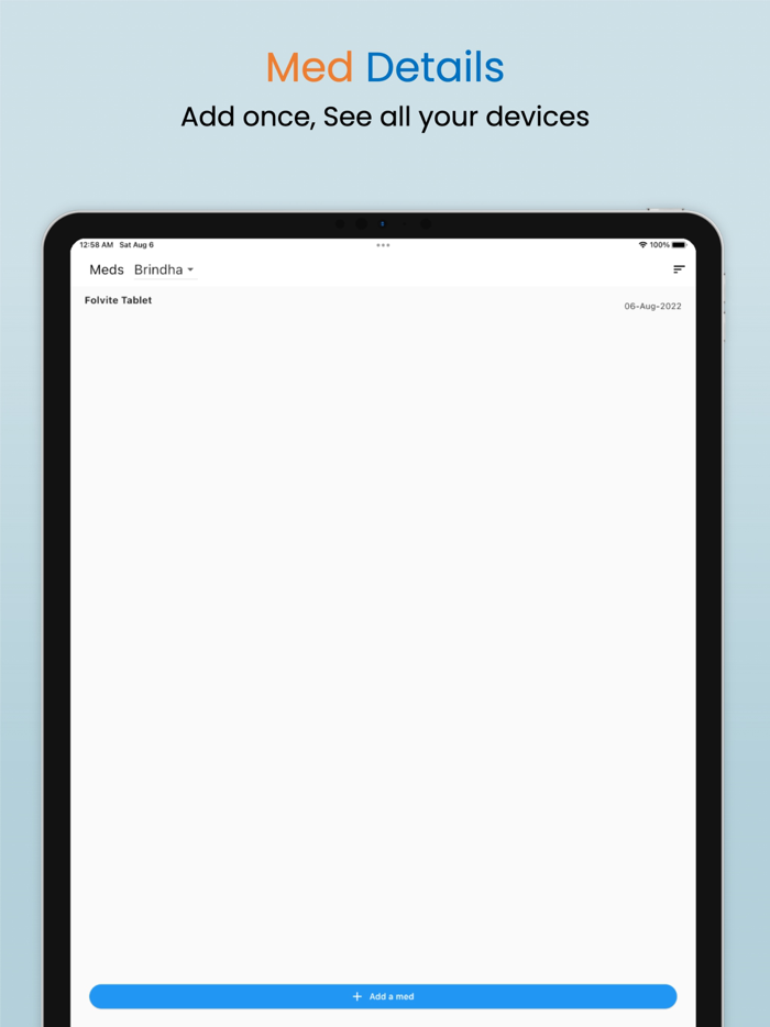 Medicare - Health Tracker