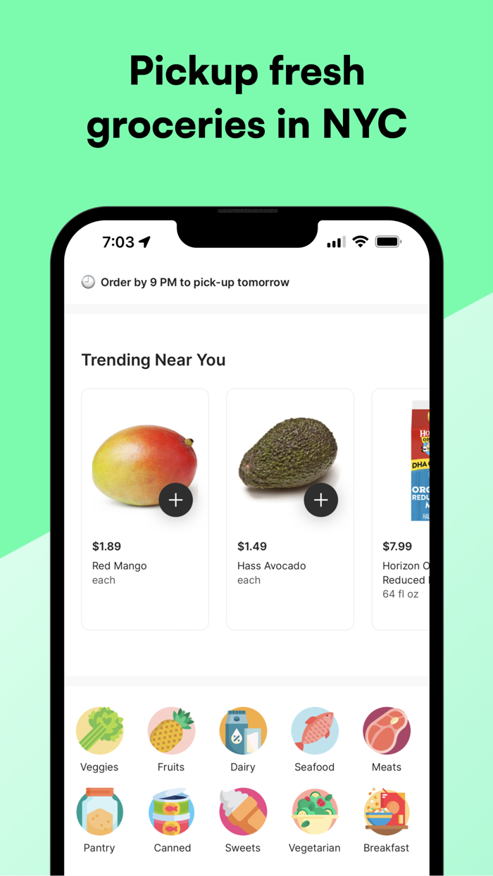 Cosmic Grocery Pickup