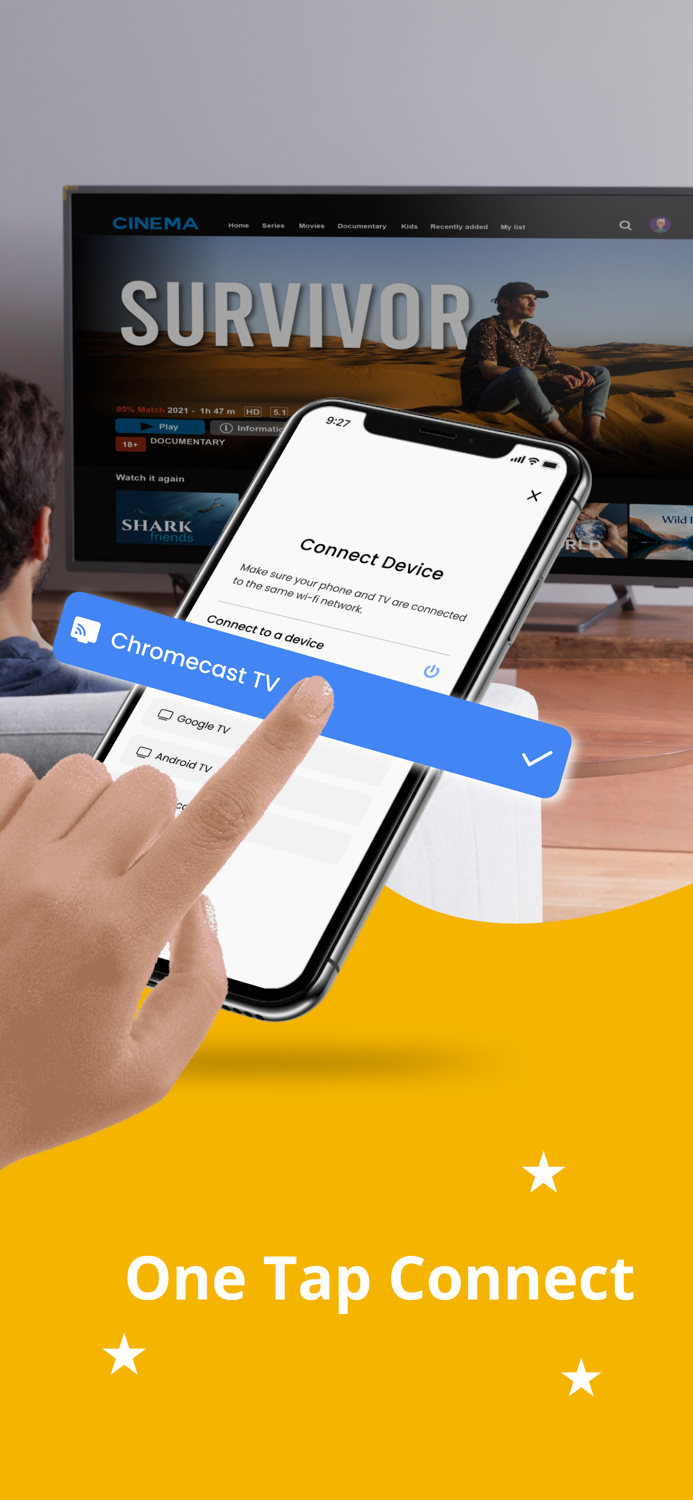 Chromecaster・Smart TV Web Cast