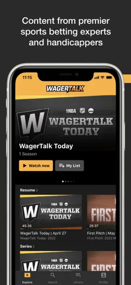 Game screenshot WagerTalk: Sports Betting Tips apk