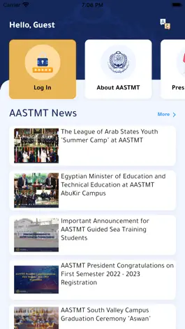 Game screenshot AASTMT Staff apk