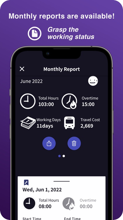 jgKintai - work management screenshot-3