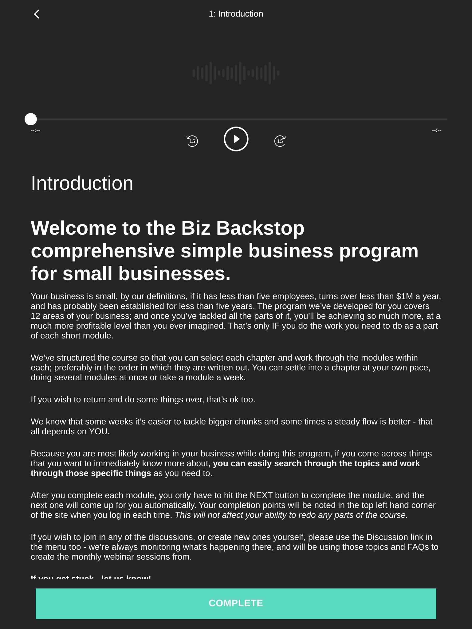 BizBackstop screenshot 3