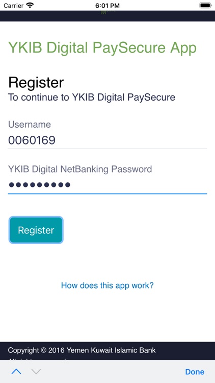 YKIB DIGITAL PaySecure