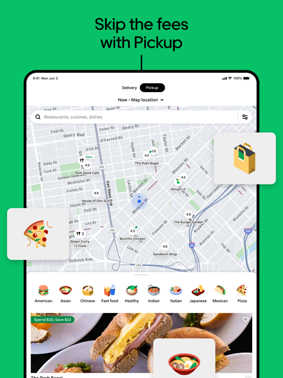 Uber Eats: Food Delivery Ipad images