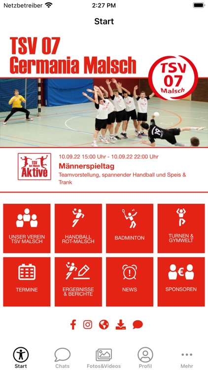TSV App - Rot-Malsch & Malsch