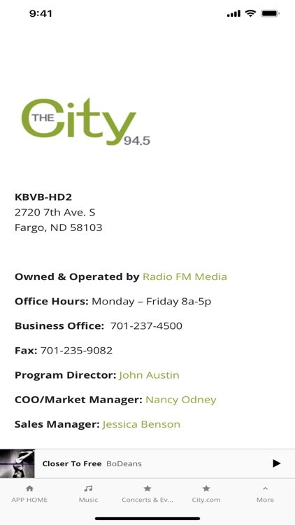 The City 94.5