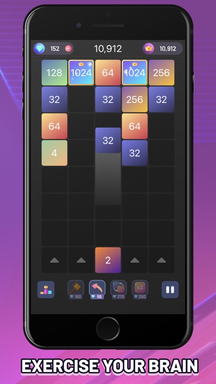 2048x2 - Merge block puzzle screenshot-3