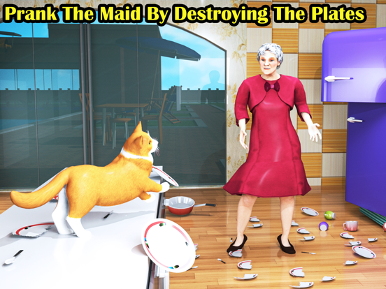 Cat and Maid 3 Prank Cat Game screenshot 3