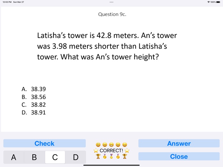 Math test for Common Core, 5.3 screenshot-7