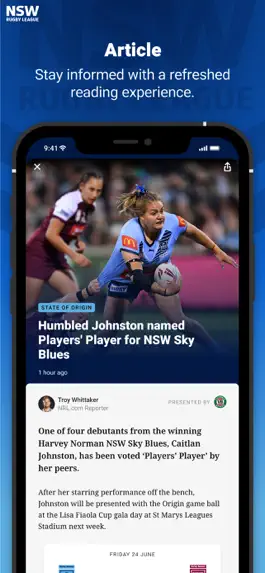 Game screenshot NSW Rugby League mod apk