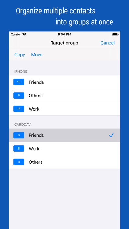 iContacts: Contacts Group Kit screenshot-3