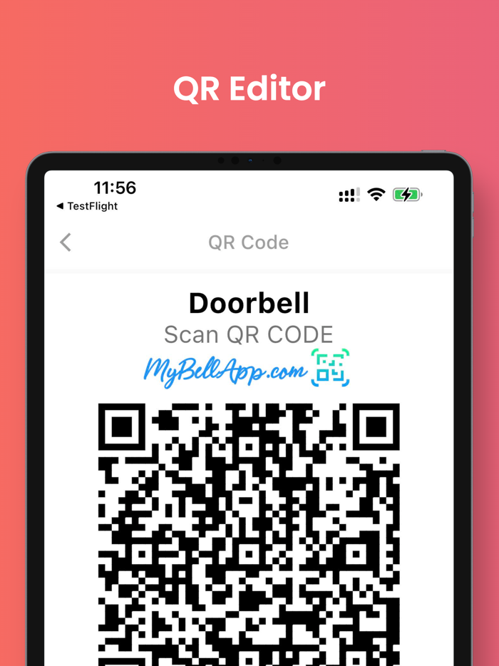 MyBellQR Doorbell QR Code