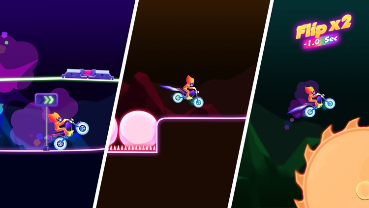 Moto Bike: Neon Racing screenshot-7